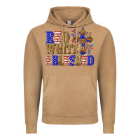 Vintage Camel red white and blessed Vintage Hoodie - texasbilliewilder