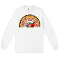 White back to school rainbow Long Sleeve Tee - AdoDesignShop