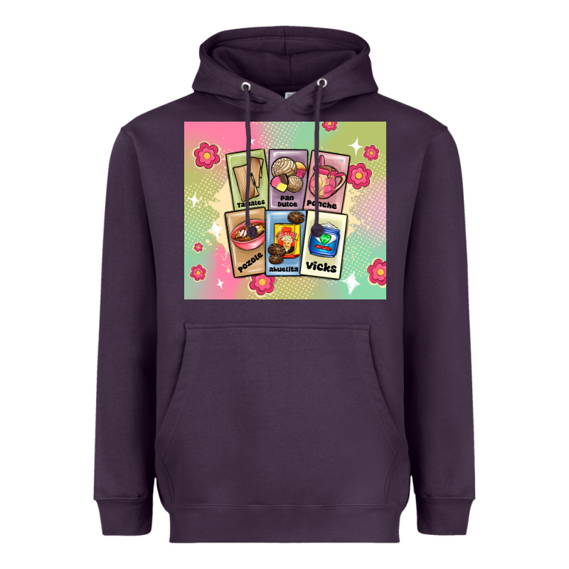 Traditional Mexican Food Heavyweight Hoodie by MaliasSmallBusiness | Teevron