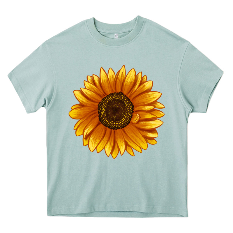 Soraya Sunflower Heavy Core Tee by LillyAllenDesigns | Teevron