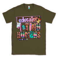 Army Green educator of tiny humans Classic Tee - AdoDesignShop