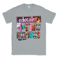 Heather Grey educator of tiny humans Classic Tee - AdoDesignShop