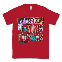 Red educator of tiny humans Classic Tee - AdoDesignShop