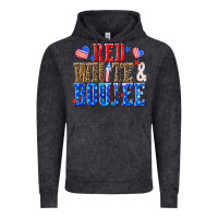 Vintage Black red white and boujee billie wilder Vintage Hoodie - texasbilliewilder
