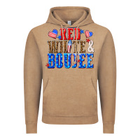 Vintage Coffee red white and boujee billie wilder Vintage Hoodie - texasbilliewilder
