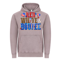 Vintage Zinc red white and boujee billie wilder Vintage Hoodie - texasbilliewilder