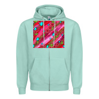 Seafoam valentines day Zipper Hoodie - AdoDesignShop