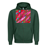 Sports Green valentines day Zipper Hoodie - AdoDesignShop