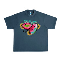 Midnight Navy summer vibes Urban Heavy Tee - SublimationCraftShop