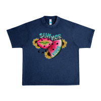 Navy summer vibes Urban Heavy Tee - SublimationCraftShop
