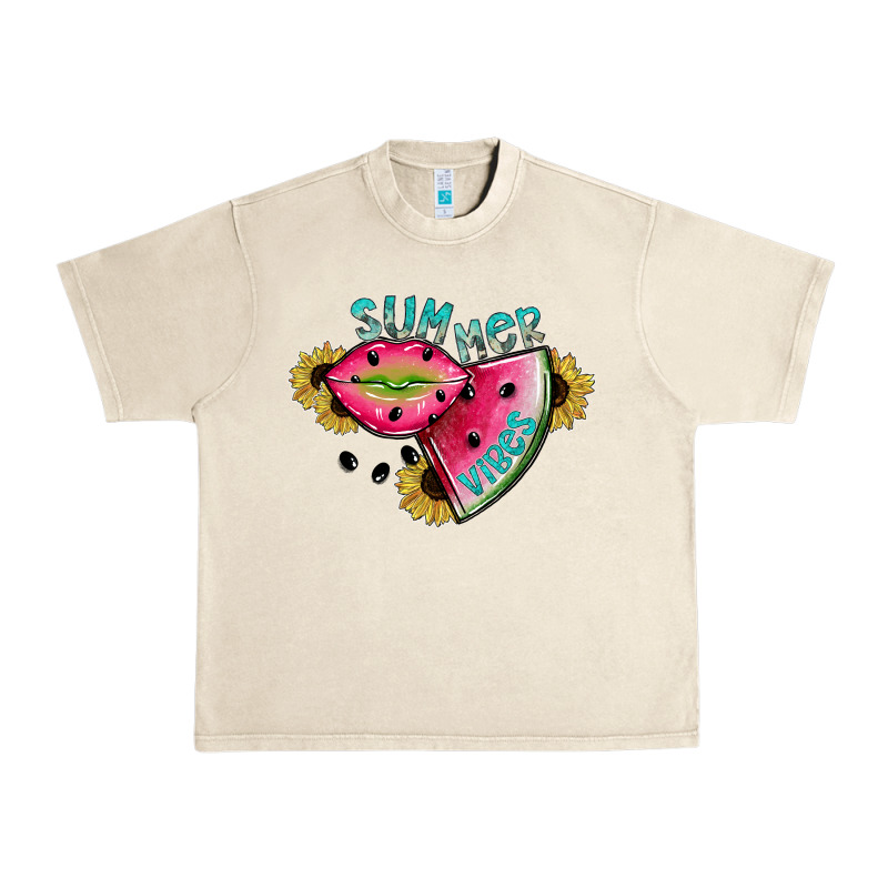 Summer Vibes Urban Heavy Tee by SublimationCraftShop | Teevron