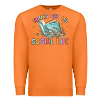 Carrot books are my social life Premium Sweatshirt - MaliasSmallBusiness