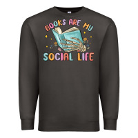 Smoke books are my social life Premium Sweatshirt - MaliasSmallBusiness
