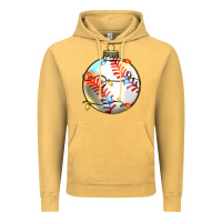 Vintage Mustard christmas baseball Vintage Hoodie - Zillion Design Studio