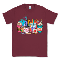 Burgundy art teacher coffee cup Classic Tee - AdoDesignShop