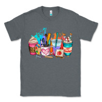 Charcoal Heather art teacher coffee cup Classic Tee - AdoDesignShop