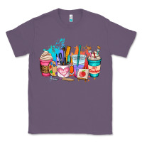 Lavender art teacher coffee cup Classic Tee - AdoDesignShop