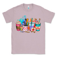 Lilac art teacher coffee cup Classic Tee - AdoDesignShop