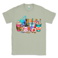 Matcha art teacher coffee cup Classic Tee - AdoDesignShop