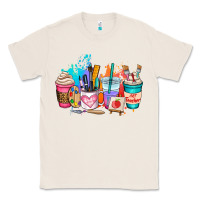 Natural art teacher coffee cup Classic Tee - AdoDesignShop