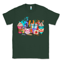 Sports Green art teacher coffee cup Classic Tee - AdoDesignShop