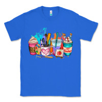 True Royal art teacher coffee cup Classic Tee - AdoDesignShop