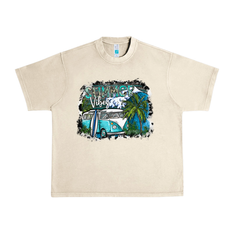 Summer Vibes Urban Heavy Tee by SublimationCraftShop | Teevron