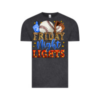 Vintage Black friday night lights baseball Vintage Tee - Zillion Design Studio