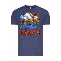Vintage Denim friday night lights baseball Vintage Tee - Zillion Design Studio