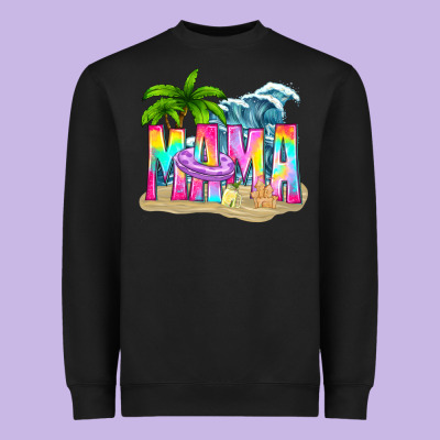 Summer Mama Heavyweight Sweatshirt Designed By Texasbilliewilder