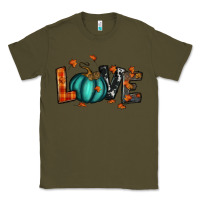 Army Green fall love Classic Tee - RanaPortraitStore