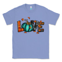 Colony Blue fall love Classic Tee - RanaPortraitStore