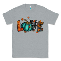 Heather Grey fall love Classic Tee - RanaPortraitStore