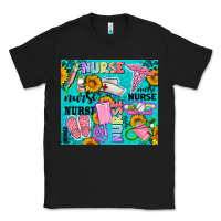 Black western nurse Classic Tee - AdoDesignShop