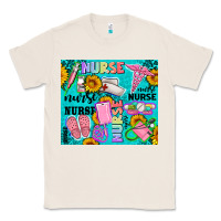 Natural western nurse Classic Tee - AdoDesignShop