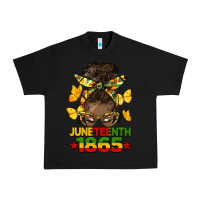 Black juneteenth 1865 afro bun Urban Heavy Tee - HRA Design Shop