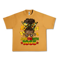 Peanut Butter juneteenth 1865 afro bun Urban Heavy Tee - HRA Design Shop
