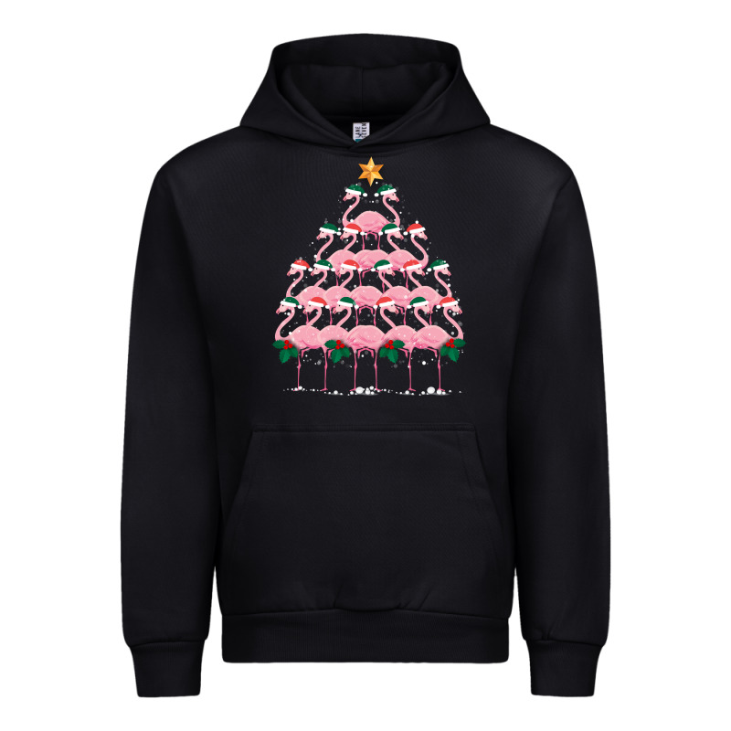 Christmas Tree Flamingo Urban Hoodie by Bettercallsaul | Teevron