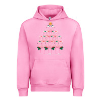 Fuchsia Pink Christmas Tree Flamingo Urban Hoodie - Bettercallsaul