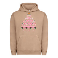 Pigment Burro Christmas Tree Flamingo Urban Hoodie - Bettercallsaul