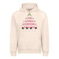 Sandshell Christmas Tree Flamingo Urban Hoodie - Bettercallsaul