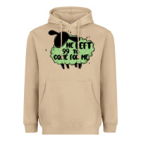 Mushroom he left the 99 to come for me Heavyweight Hoodie - MaliasSmallBusiness