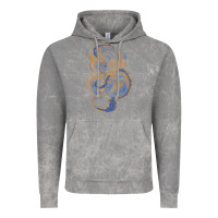 Cloud Rock blue and orange dragon Vintage Hoodie - RanaPortraitStore