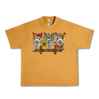 Peanut Butter 3 alpacas Urban Heavy Tee - BarkalooDesign