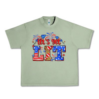 Oil Green Let's get lit 4th of July Urban Heavy Tee - Neo Western