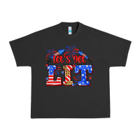 Pigment Black Let's get lit 4th of July Urban Heavy Tee - Neo Western