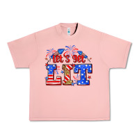 Salmon Let's get lit 4th of July Urban Heavy Tee - Neo Western