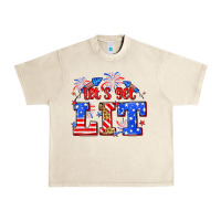 Sandshell Let's get lit 4th of July Urban Heavy Tee - Neo Western