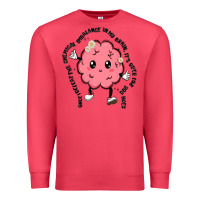 Cardinal brain Premium Sweatshirt - MaliasSmallBusiness