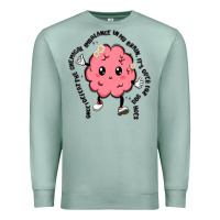 Seafoam brain Premium Sweatshirt - MaliasSmallBusiness